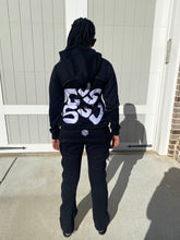 Load image into Gallery viewer, Sticky&#39;s World Black Hoodie
